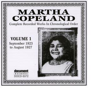 Martha Copeland Vol. 1 (1923-1927) cover