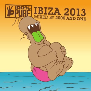 100% Pure Ibiza 2013 Albumcover