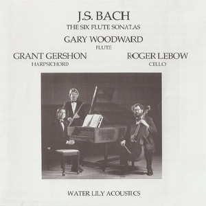 J.S. Bach : The 6 flute sonatas cover