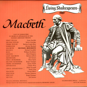 Shakespeare's Macbeth Albumcover