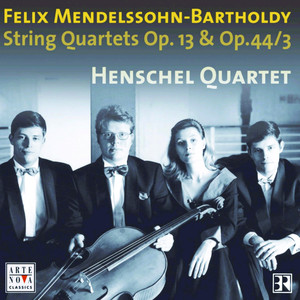String Quartets op. 13 & op. 44 no. 3 cover