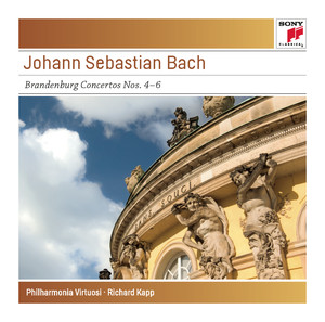 Brandenburg Concertos Nos. 4-6 cover