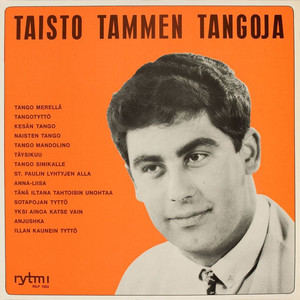 Taisto Tammen tangoja cover