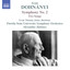 Dohnányi: Symphony No. 2 & 2 Songs Albumcover