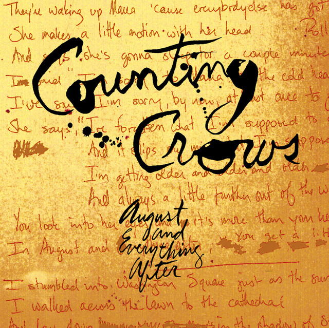 August And Everything After cover