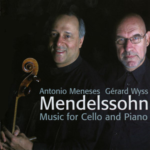 Mendelssohn: Music for Cello and Piano cover