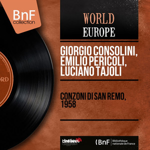 Conzoni di San Remo, 1958 (Mono version) cover