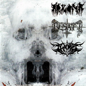 Holokaust Zniewolonych Mas / Diabolus Perfectus / Raise the Blasphemer cover