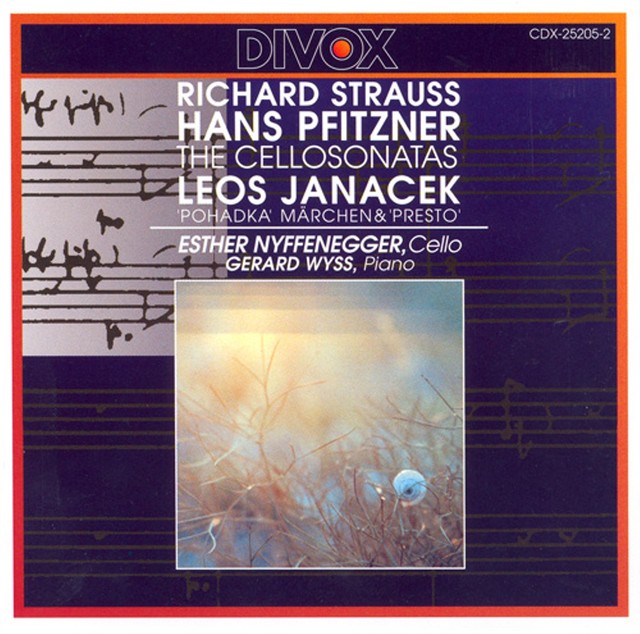 Strauss, R. / Pfitzner: Cello Sonatas / Janacek: Pohadka / Presto Albumcover