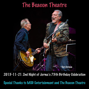 2015-11-21 Beacon Theatre, New York, NY (Live) album