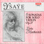 Ysaye: Solo Violin Sonatas, Op. 27 Albumcover