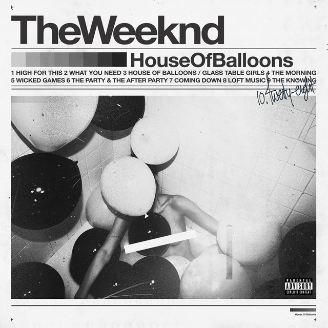 Resultado de imagen para house of balloons spotify