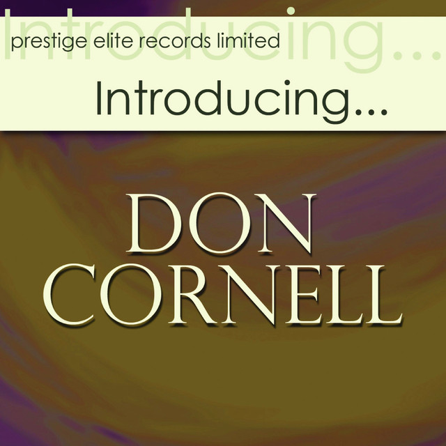 Introducing….don Cornell cover