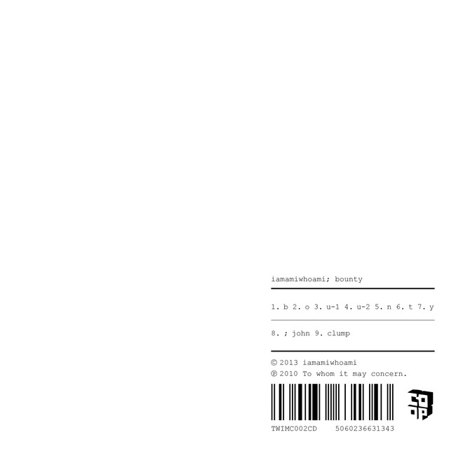 Bounty cover