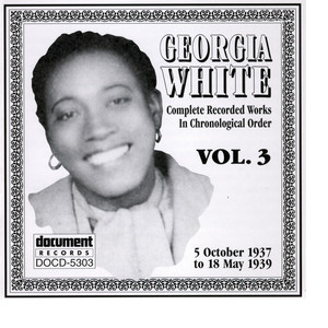 Georgia White Vol. 3 1937-1939 cover