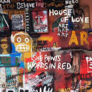She Paints Words in Red cover