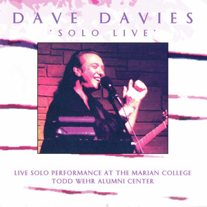 Solo Live: Live Solo Performance at the Marian College Todd Wehr Alumni Center album