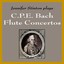 Jennifer Stinton plays C. P. E. Bach Flute Concertos Albumcover