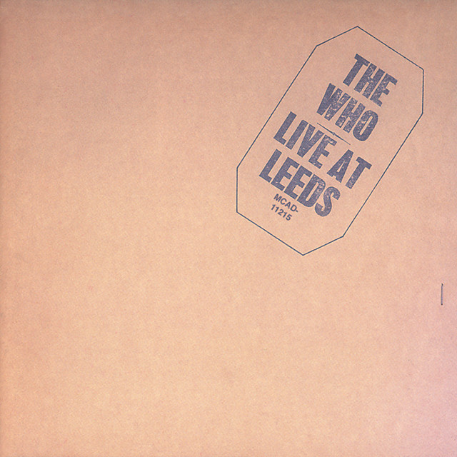 Live At Leeds cover