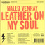 Leather on My Soul Albumcover