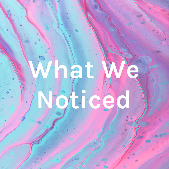 What We Noticed | Podcast on Spotify