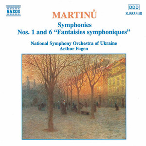 Symphonies nos. 1 and 6 cover