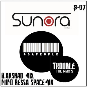 Trouble the rmxs Albumcover