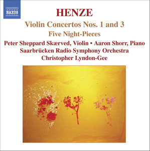 Henze: Violin Concertos Nos. 1 and 3 album