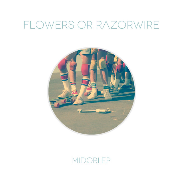 Flowers or Razorwire Photo