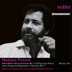 Nelson Freire plays Saint-Saëns' Piano Concerto No. 2 and Piano Works by Grieg & Liszt album