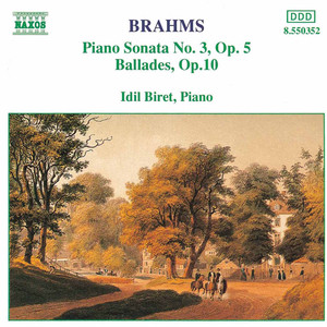 Piano Sonata no. 3, op. 5 / Ballades, op. 10 cover
