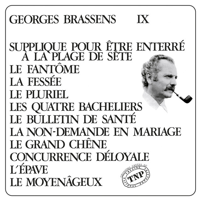 George Brassens Ix (n°11) Supplique Pour être Enterré à La Plage De Sète cover
