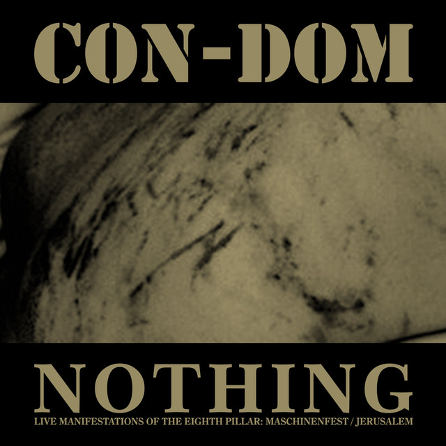 Nothing - Live Manifestations Of The Eighth Pillar: Maschinenfest/jerusalem cover