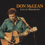 Don Mclean: Live In Manchester cover