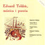Eduard Toldra, musica i poesia Albumcover