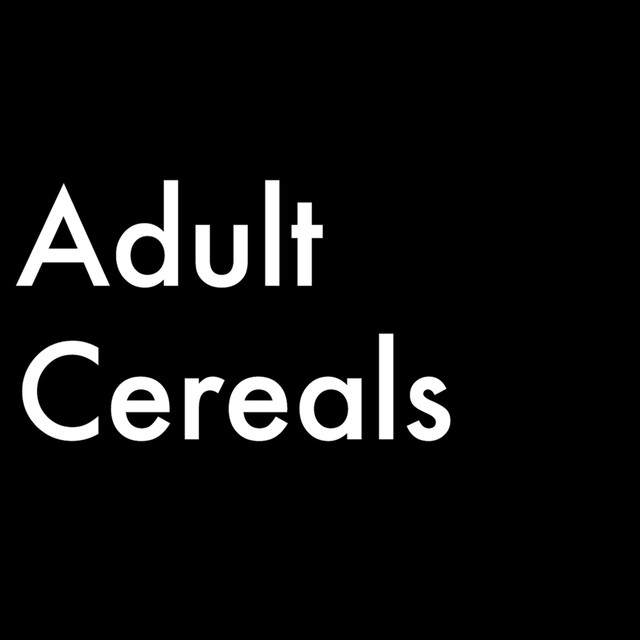 Adult Cereals cover