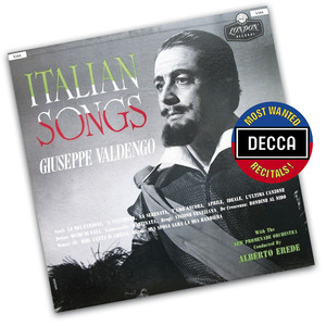 Giuseppe Valdengo - Italian Songs (Vol. 47) album