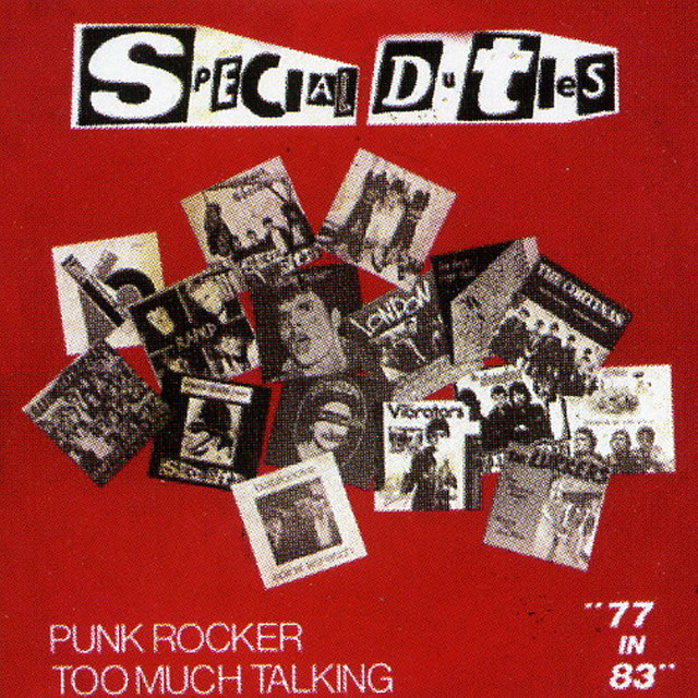 Punk Rocker/ Too Much Talking cover