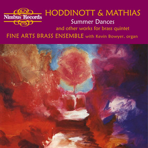 Hoddinott & Mathias: Summer Dances and Other Works for Brass Quintet album