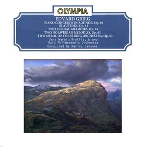Two Elegiac Melodies for Piano, op. 34 cover