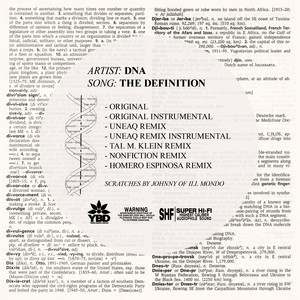 The Definition cover