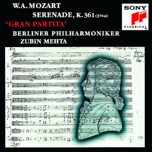 Serenade in B-flat, K. 361 “Gran Partita” cover