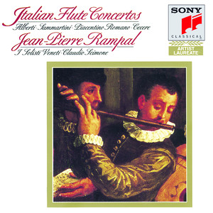 Italian Flute Concertos cover