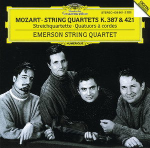 String Quartets K. 387 & 421 cover