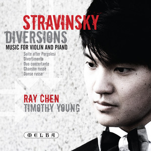 Stravinsky: Diversions Albumcover