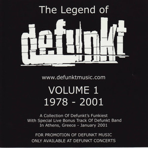 The Legend of Defunkt (Volume 1 1978-2001) album