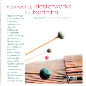 Intermediate Masterworks for Marimba album