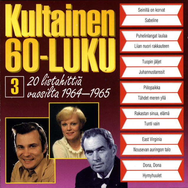 Kultainen 60-luku 3 1964-1965 cover