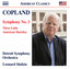 Copland: Symphony No. 3 & 3 Latin American Sketches cover
