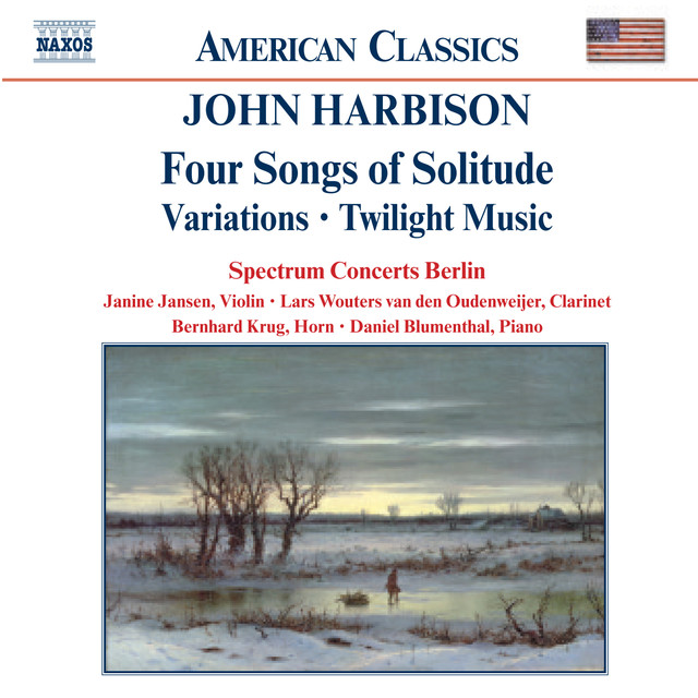Harbison: Four Songs of Solitude / Variations / Twilight Music Albumcover